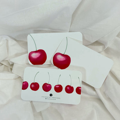 Cherry Mini Notecard Set