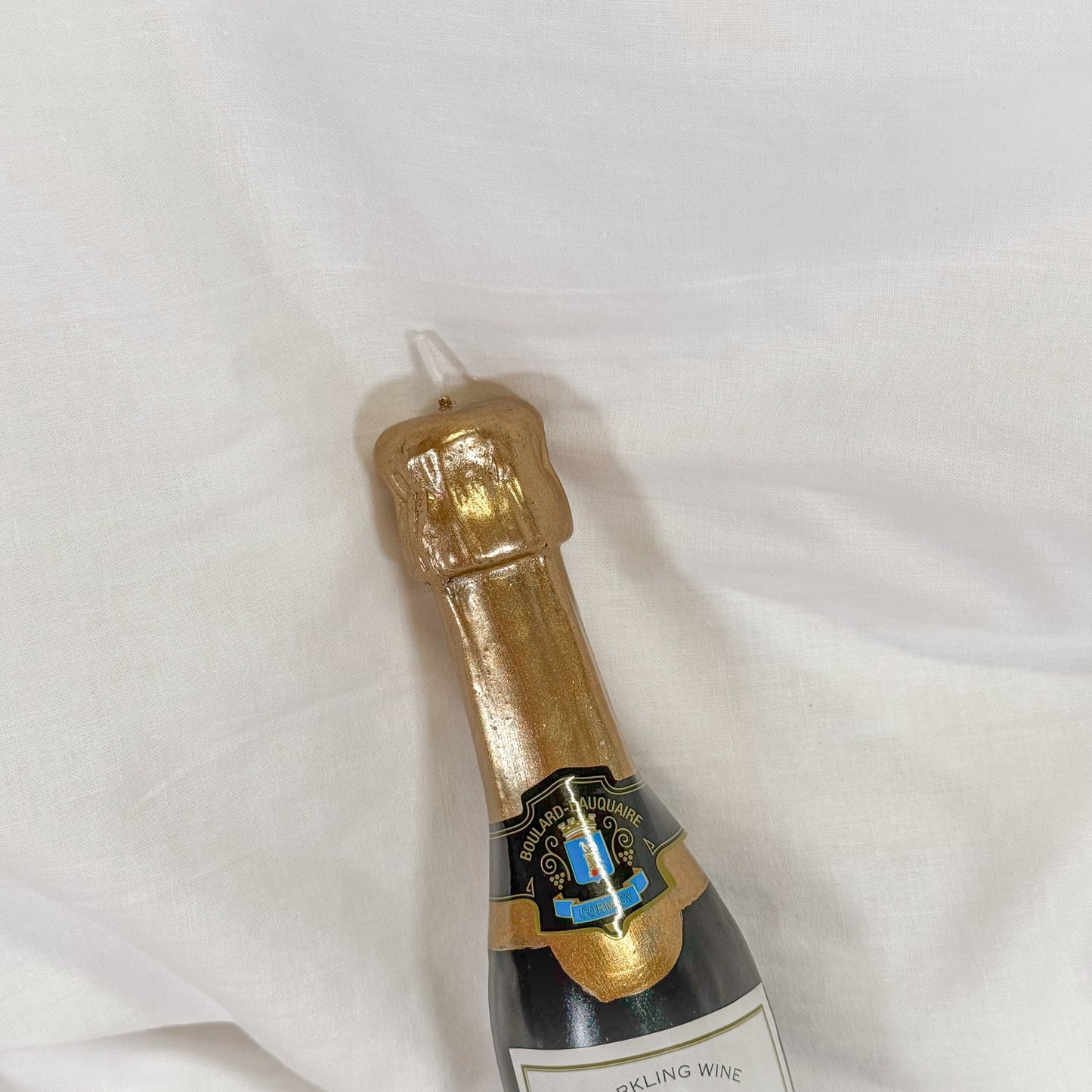 Mini Champagne Bottle Candle