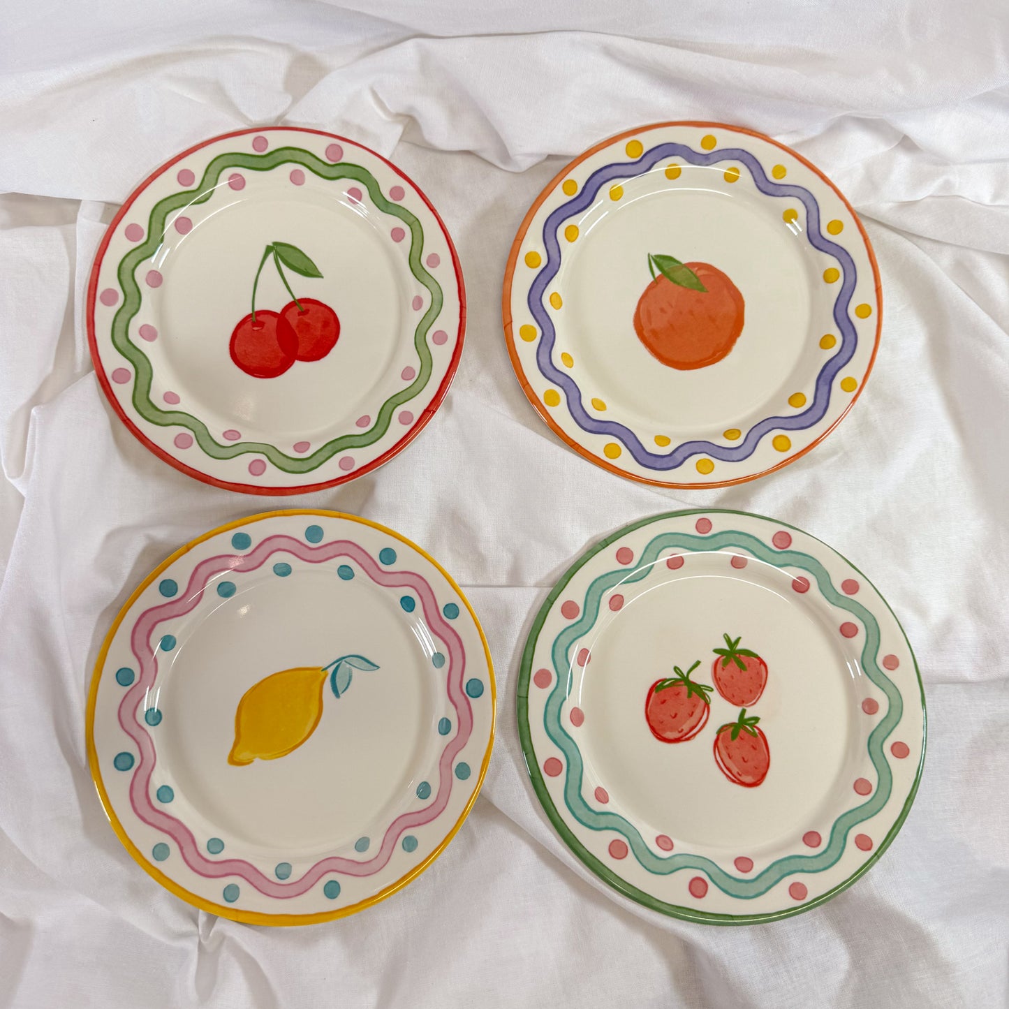 Melamine Fruit Mini Plates
