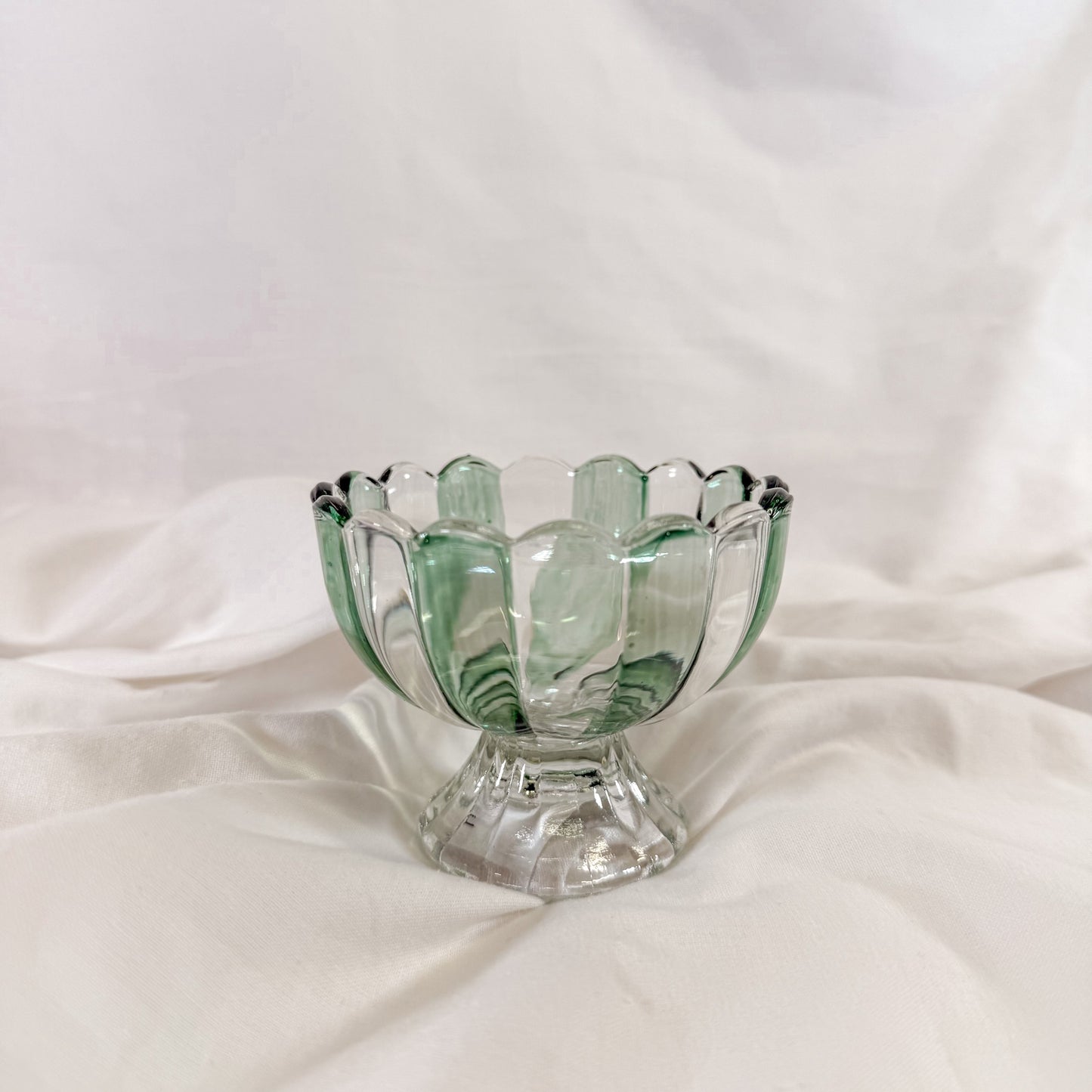 Striped Pedestal Mini Bowl