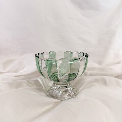 Striped Pedestal Mini Bowl