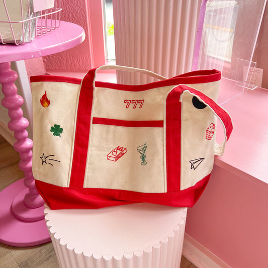 Lucky Girl Jumbo Tote Bag
