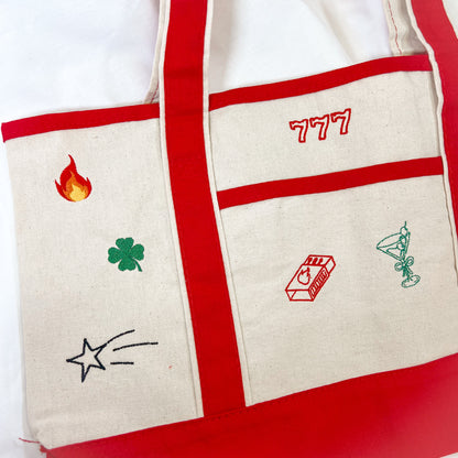 Lucky Girl Jumbo Tote Bag