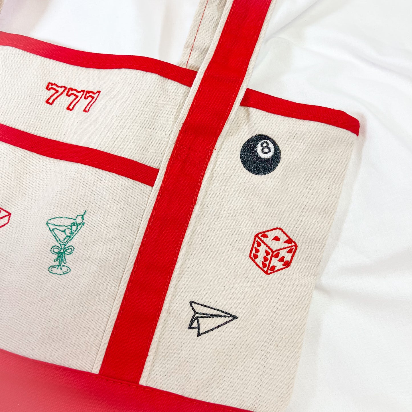 Lucky Girl Jumbo Tote Bag