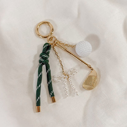 Golf Icons Bag Charm Keychain