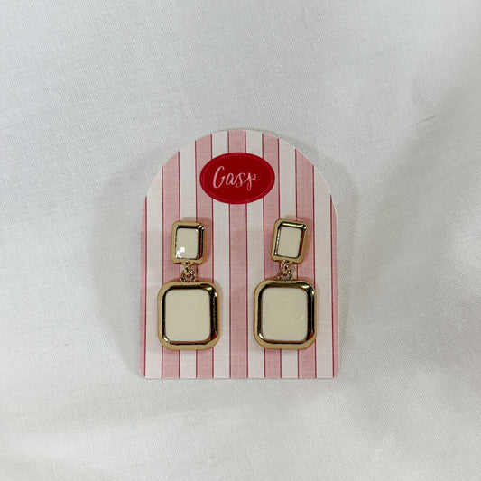 Geometric Drop Earrings
