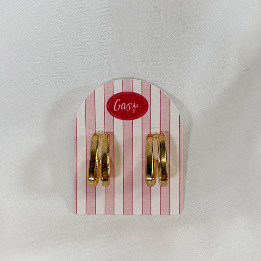Double Scoop Hoop Earrings