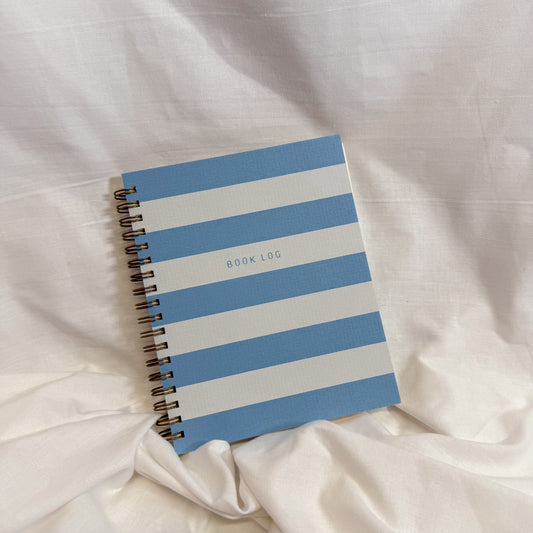 Book Log Spiral Notebook