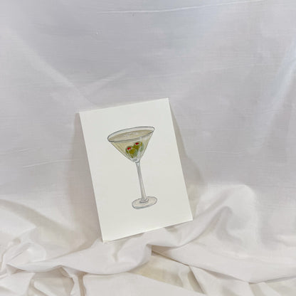 Mini Martini Wall Art Print
