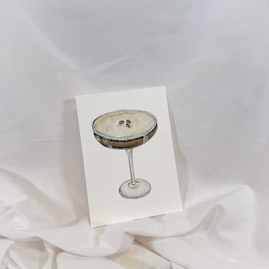 Mini Espresso Martini Wall Art Print