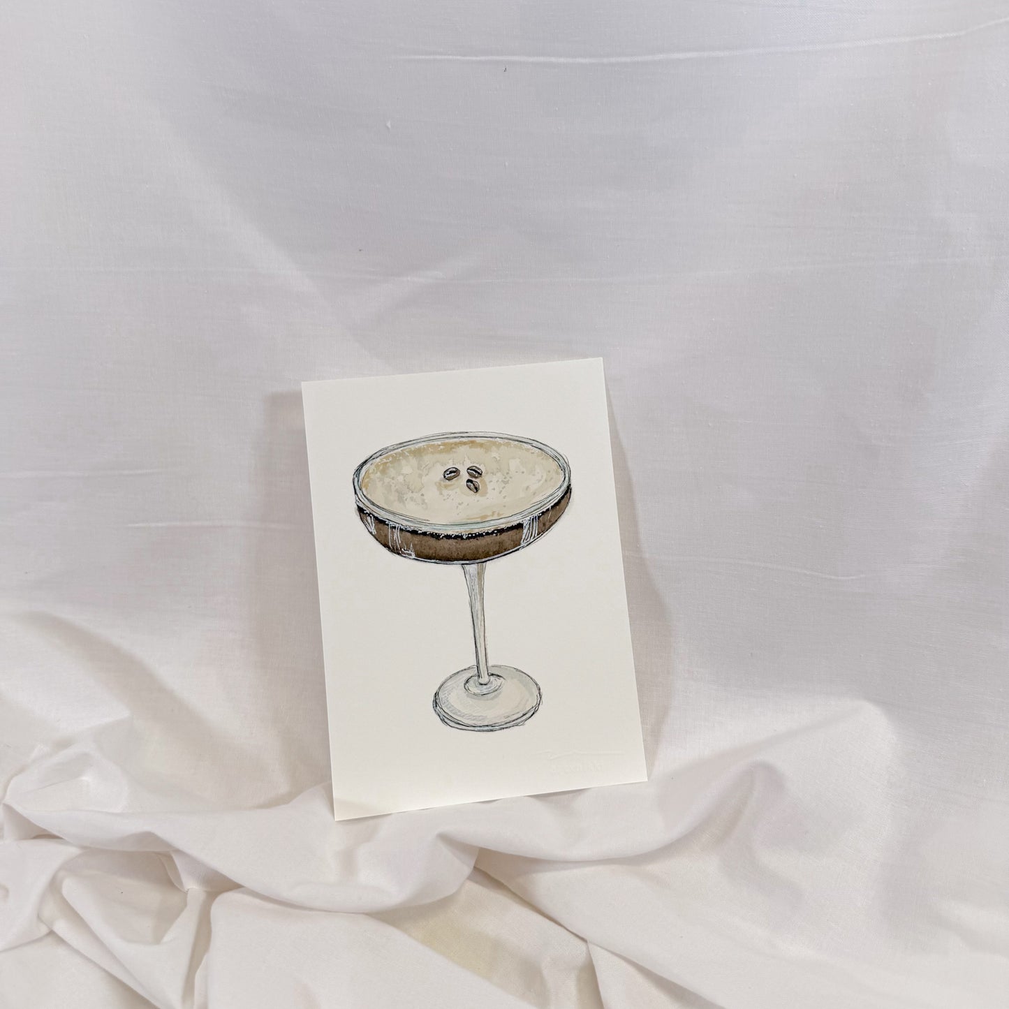 Mini Espresso Martini Wall Art Print
