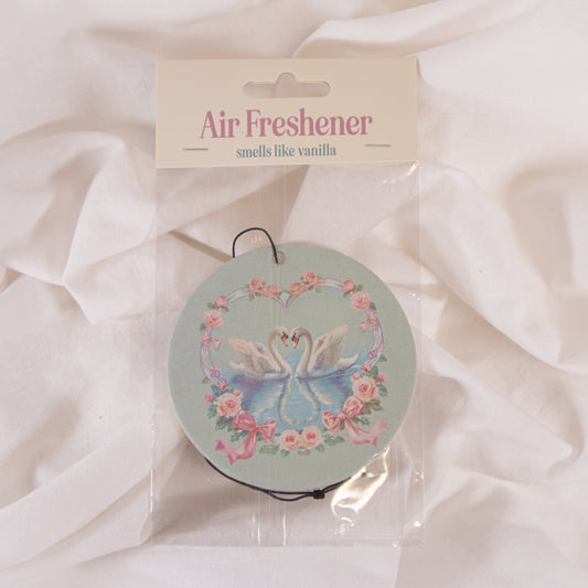 Swan Love Car Air Freshener