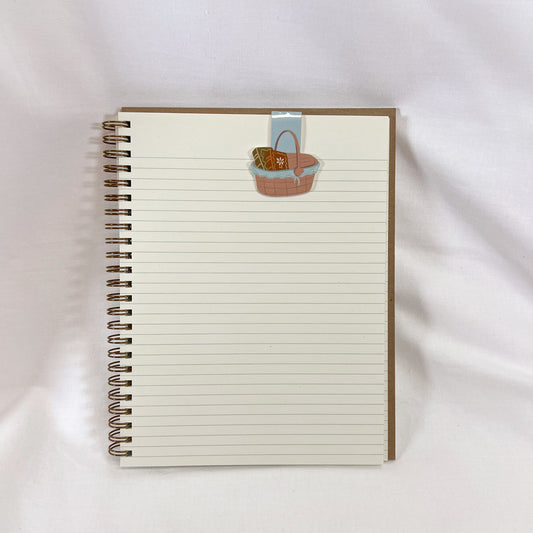Picnic Basket Magnetic Bookmark