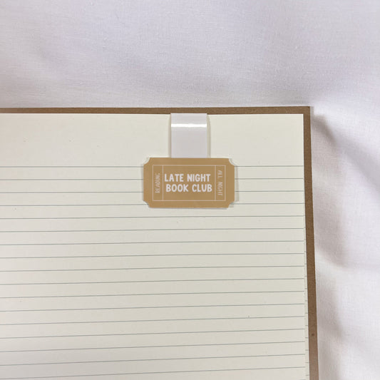 Book Club Magnetic Bookmark