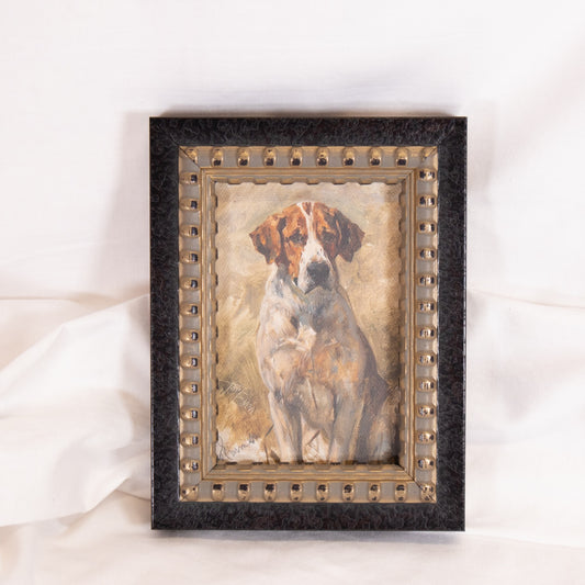 Hound Dog Framed Wall Art