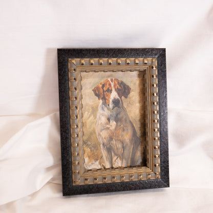 Hound Dog Framed Wall Art