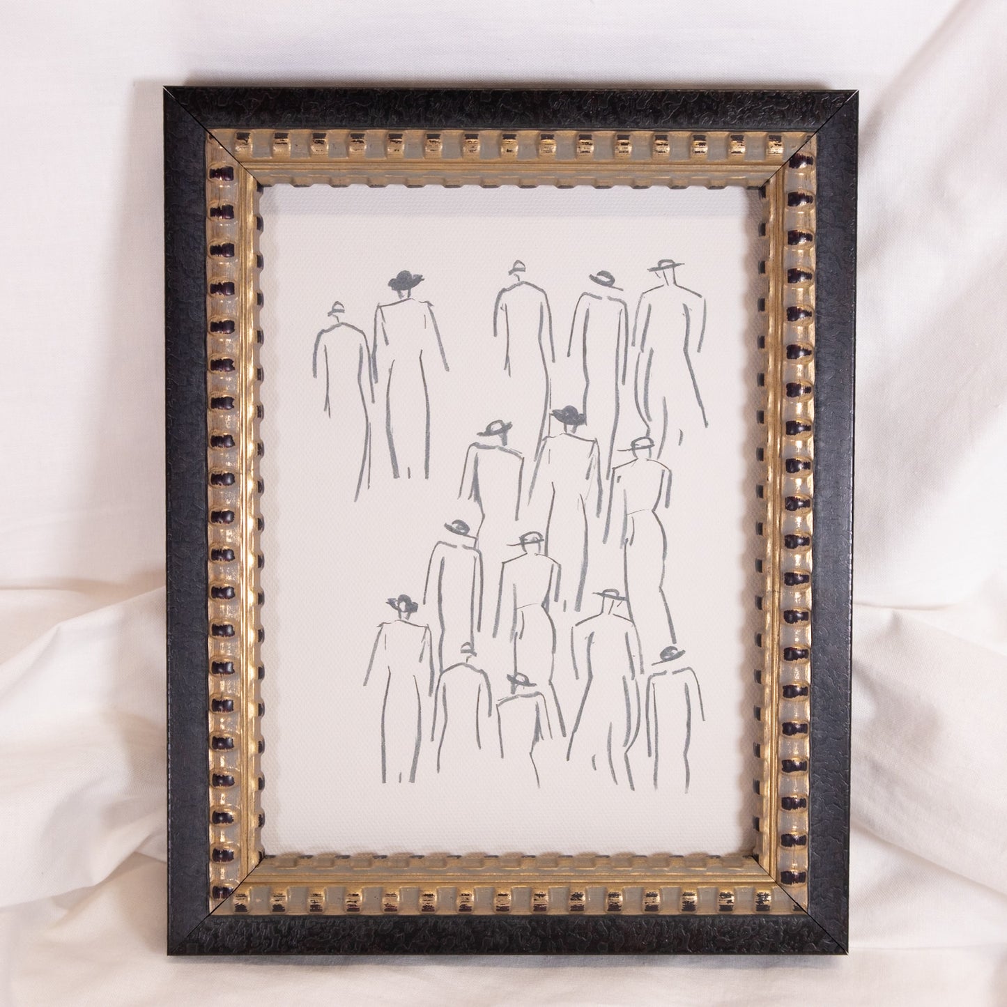 Fashionable Ladies Framed Wall Art