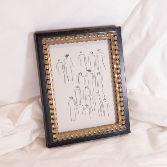 Fashionable Ladies Framed Wall Art