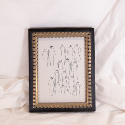 Fashionable Ladies Framed Wall Art