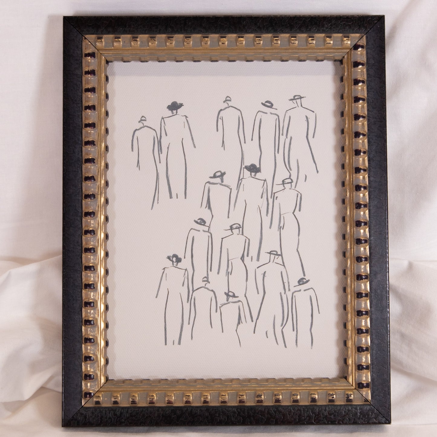 Fashionable Ladies Framed Wall Art