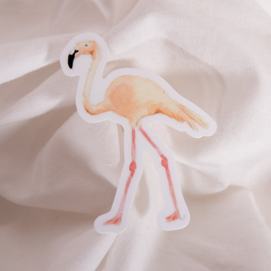 Flamingo Vinyl Sticker