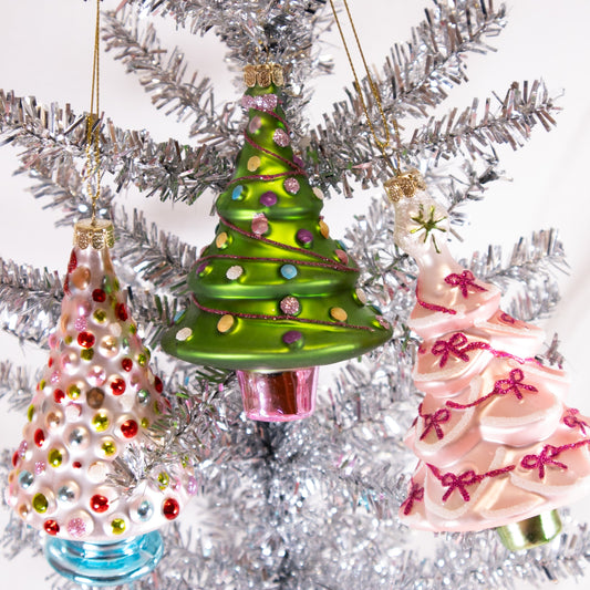 Girly Christmas Tree Ornament