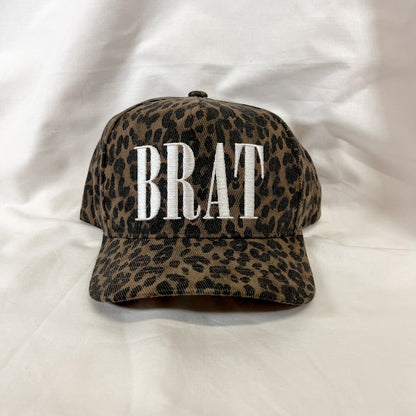 Brat Cheetah Trucker Hat