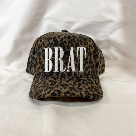 Brat Cheetah Trucker Hat