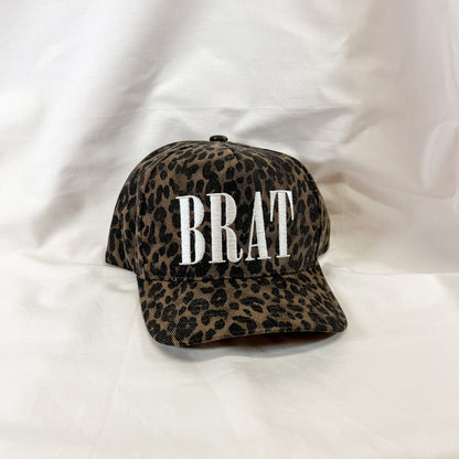 Brat Cheetah Trucker Hat