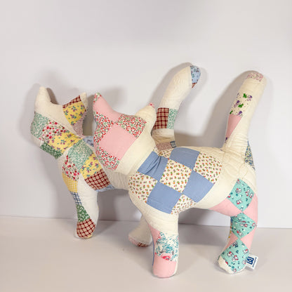 Quilted Cat Pillow