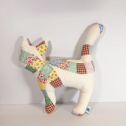 Quilted Cat Pillow
