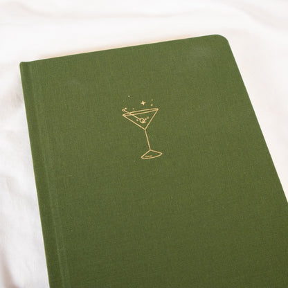 Olive Martini Linen Journal