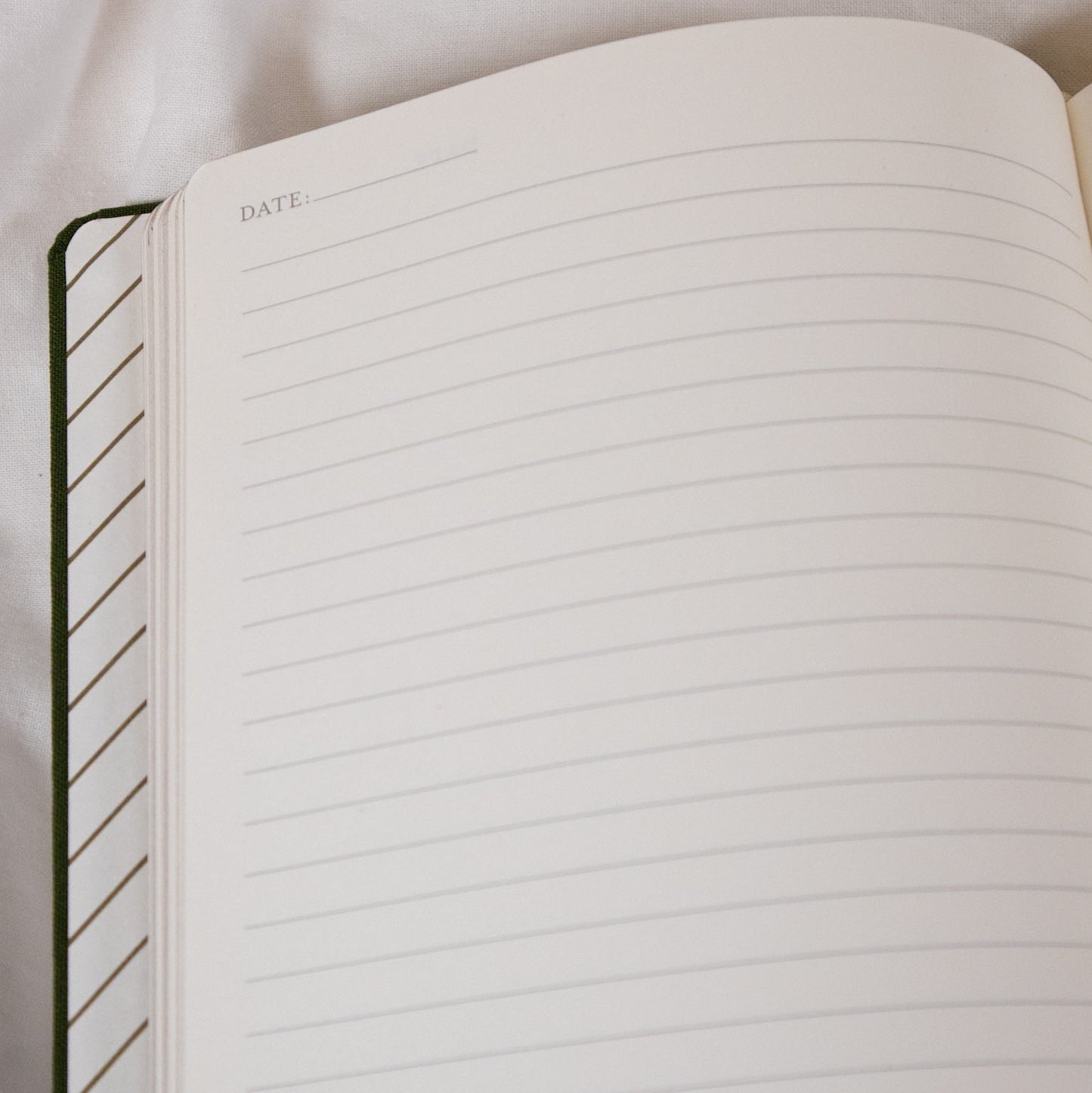 Olive Martini Linen Journal