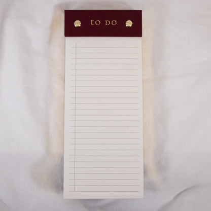 To Do Post Bound Notepad