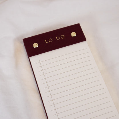 To Do Post Bound Notepad