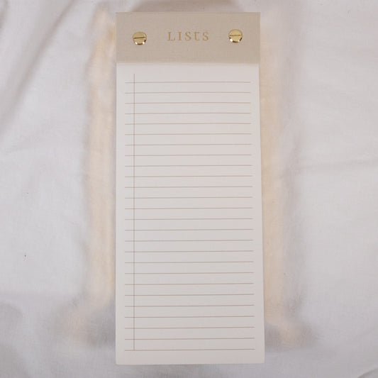 Lists Post Bound Notepad