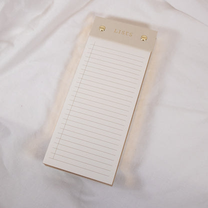 Lists Post Bound Notepad