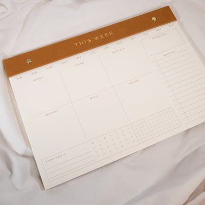 This Week Postbound Notepad