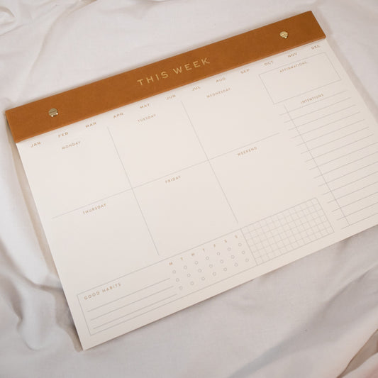 This Week Postbound Notepad