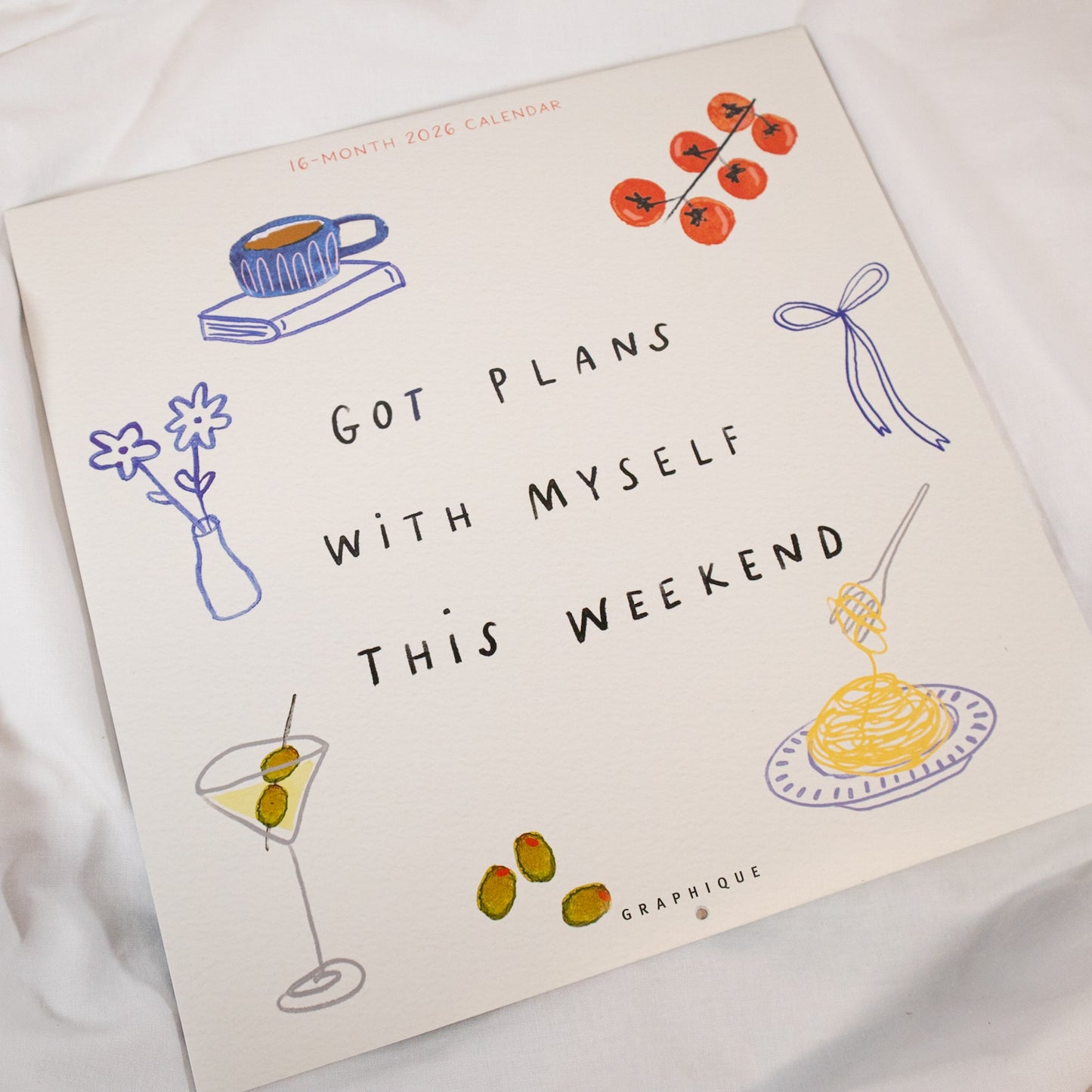 Plans With Myself 2026 Calendar