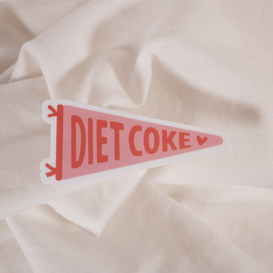 Diet Coke Lover Vinyl Sticker