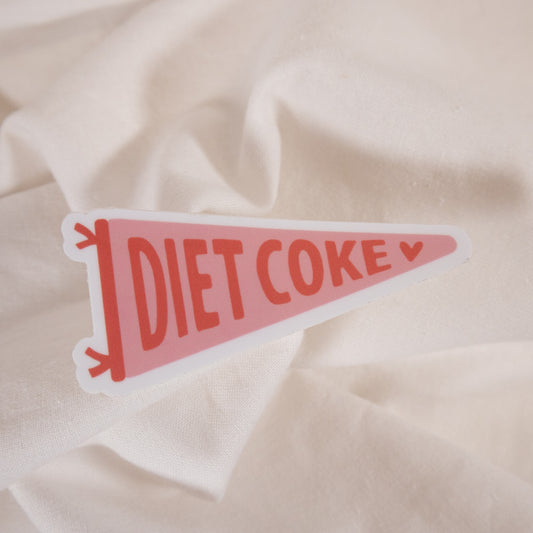 Diet Coke Lover Vinyl Sticker