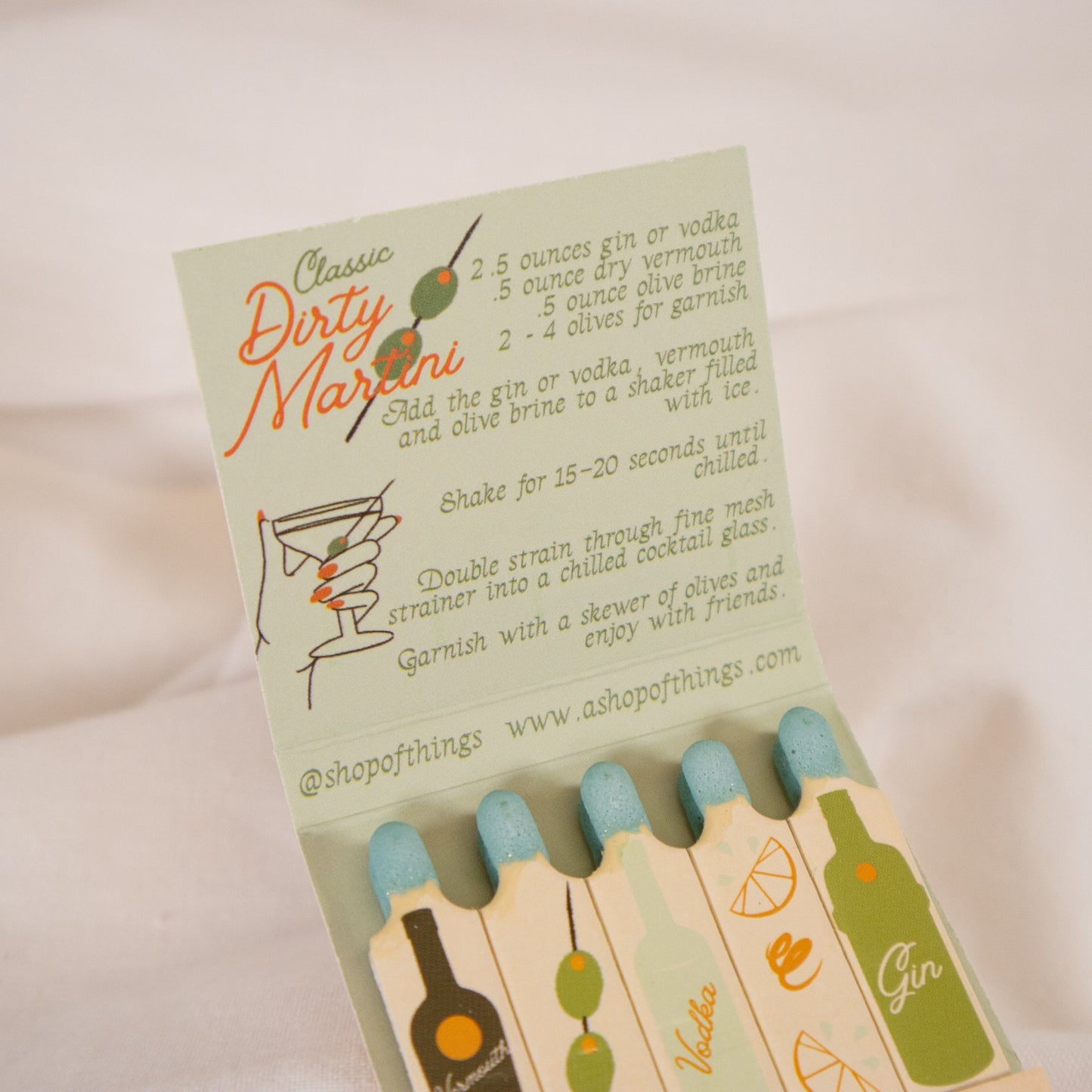 Martini Matchbook