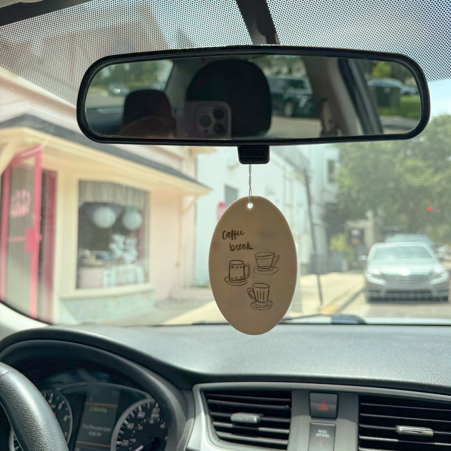 Coffee Break Car Air Freshener