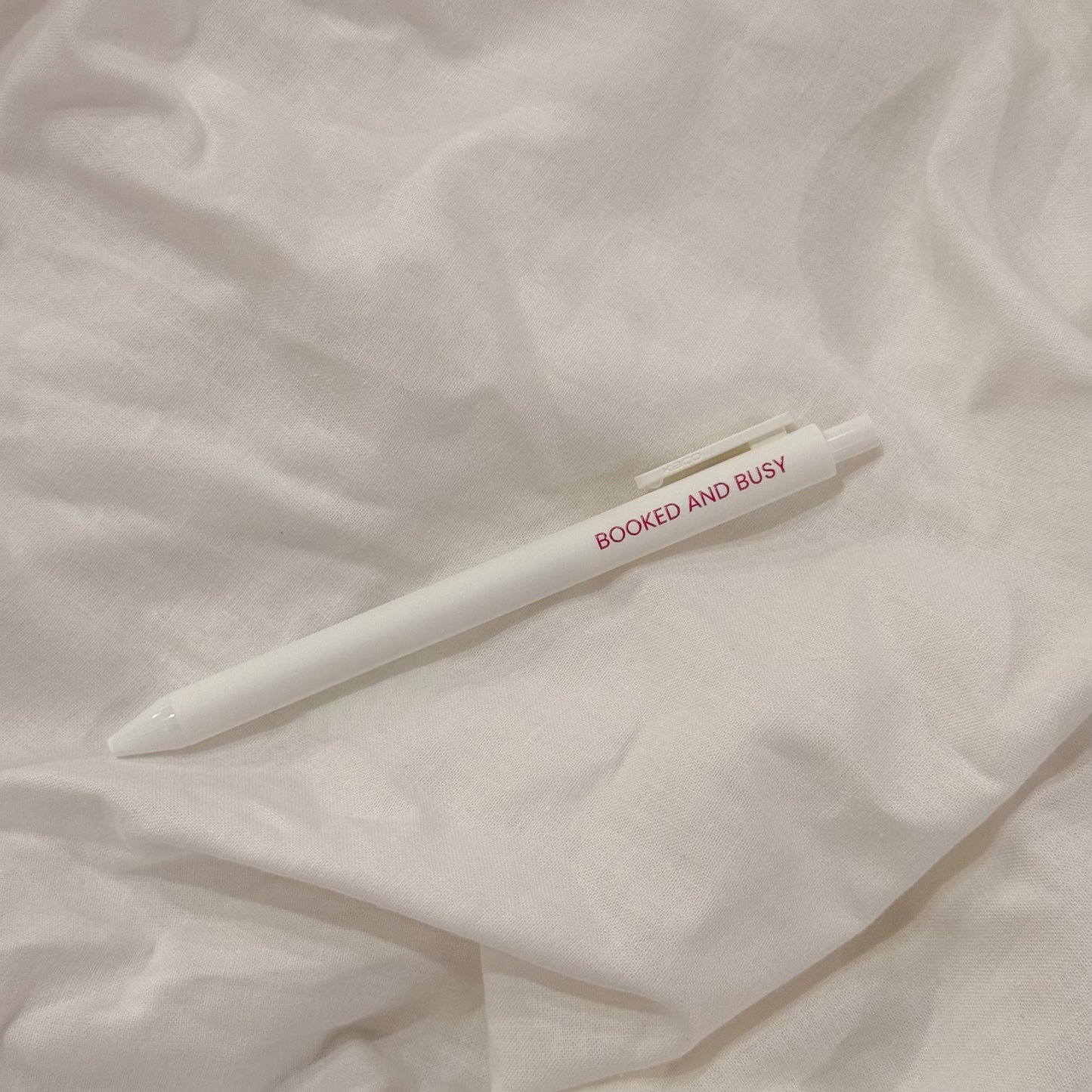 Booked And Busy Pen