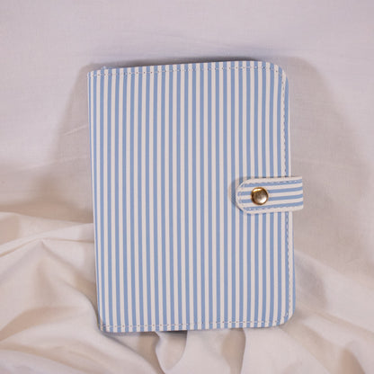 Blue Stripe Passport Cover