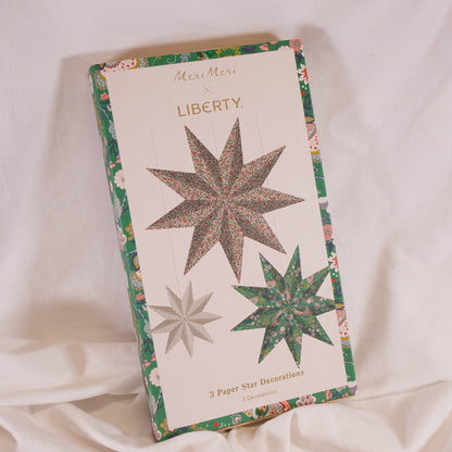 Liberty Hanging Paper Stars By Meri Meri