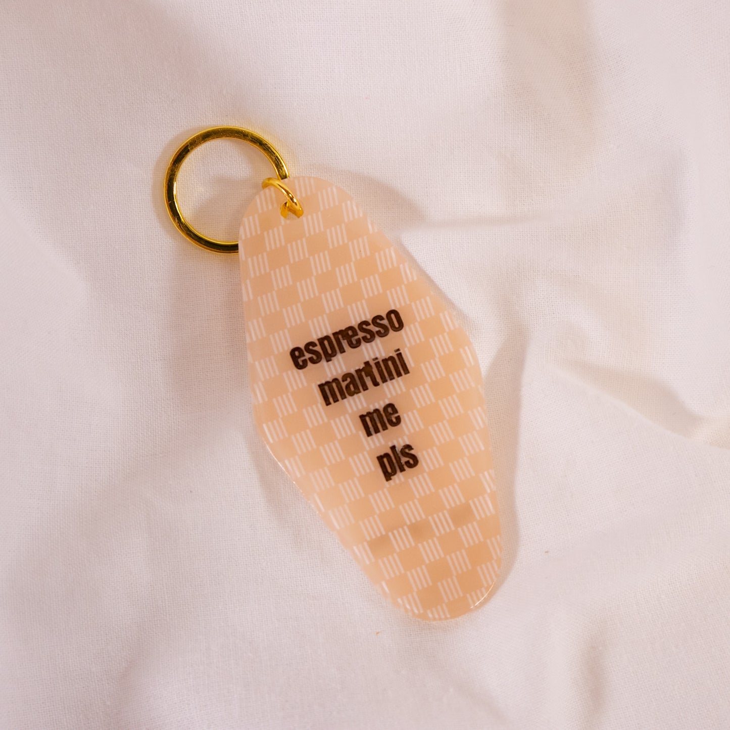 Espresso Martini Me Motel Keychain