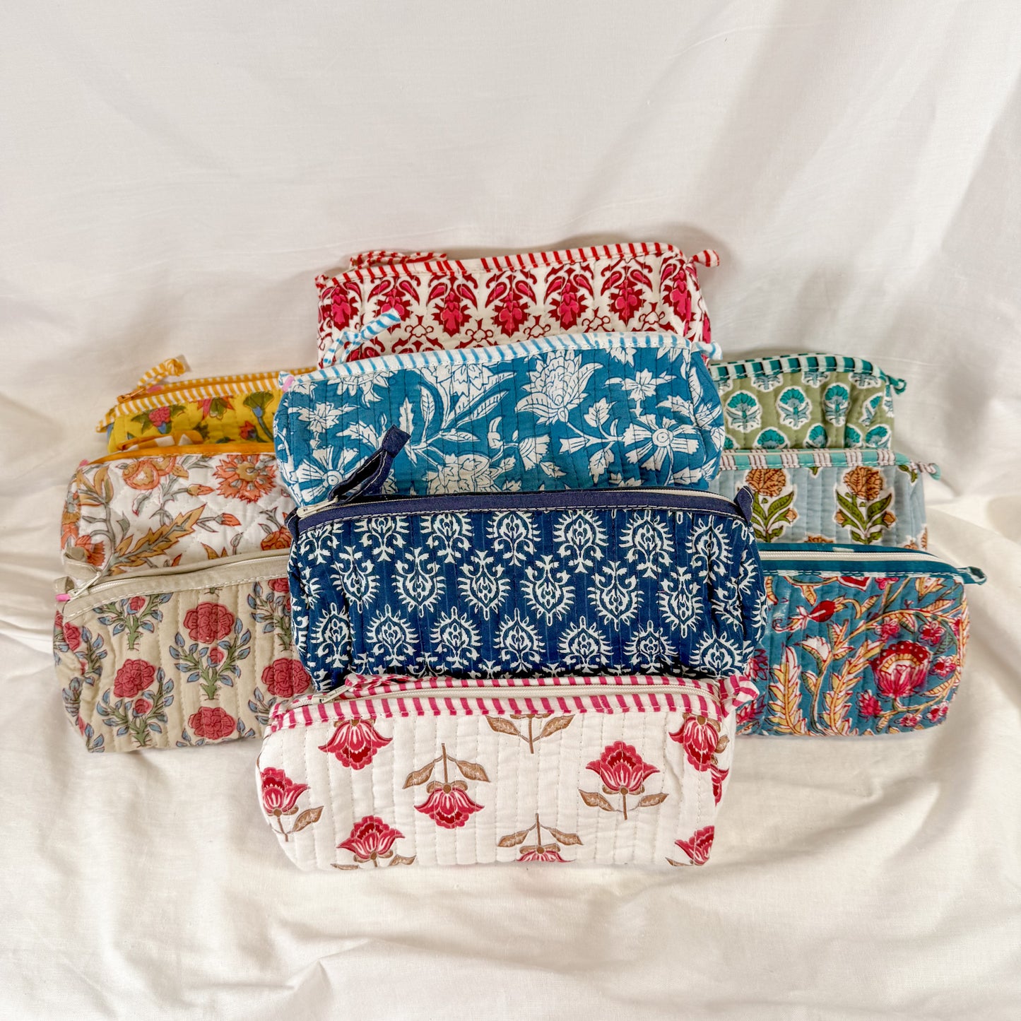 Block Print Pencil Pouch