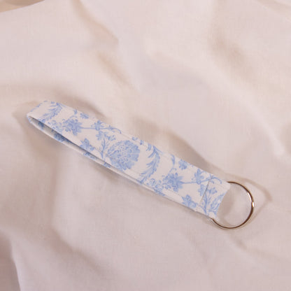 Vintage Floral Wristlet Keychain